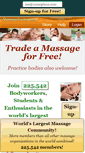 Mobile Screenshot of massageexchange.com