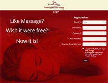 Tablet Screenshot of massageexchange.ie